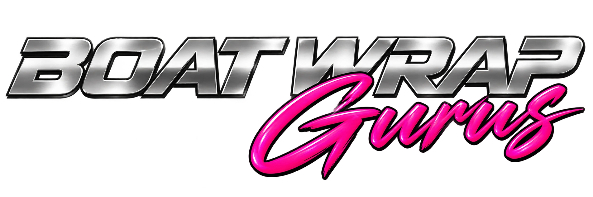 Boat Wrap Gurus horizontal logo